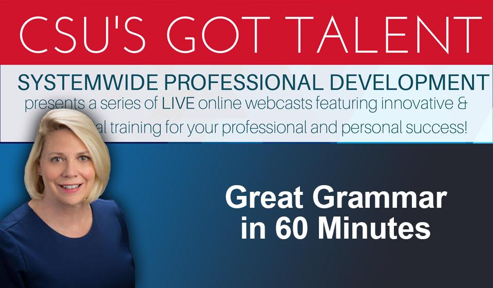 Great Grammar in 60 Minutes