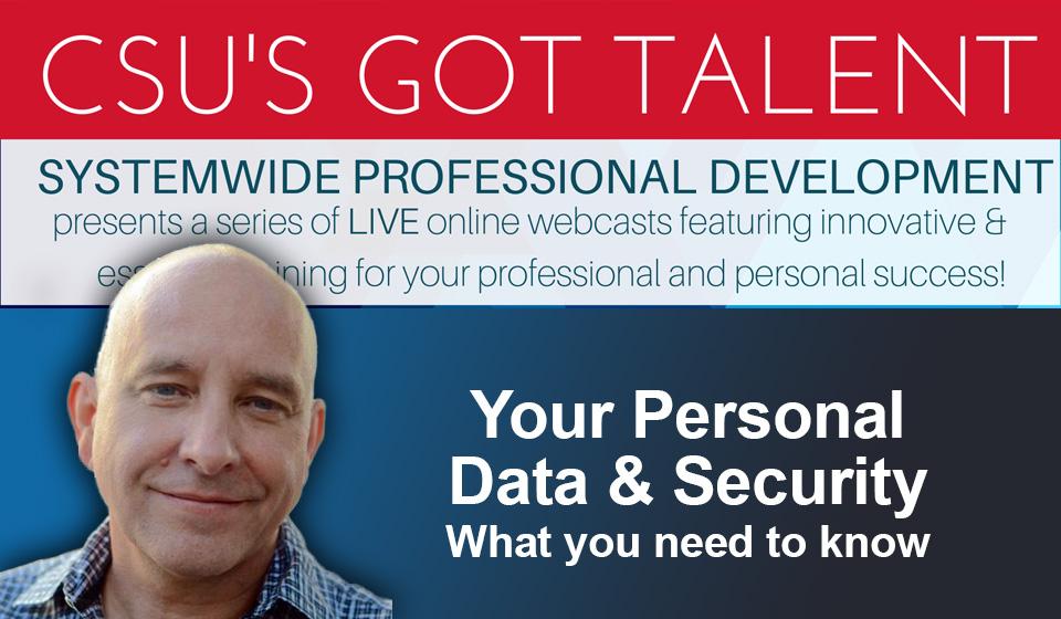 Your Personal Data & Security