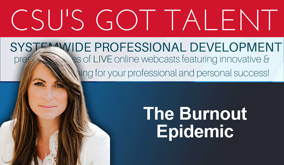 the burnout epidemic