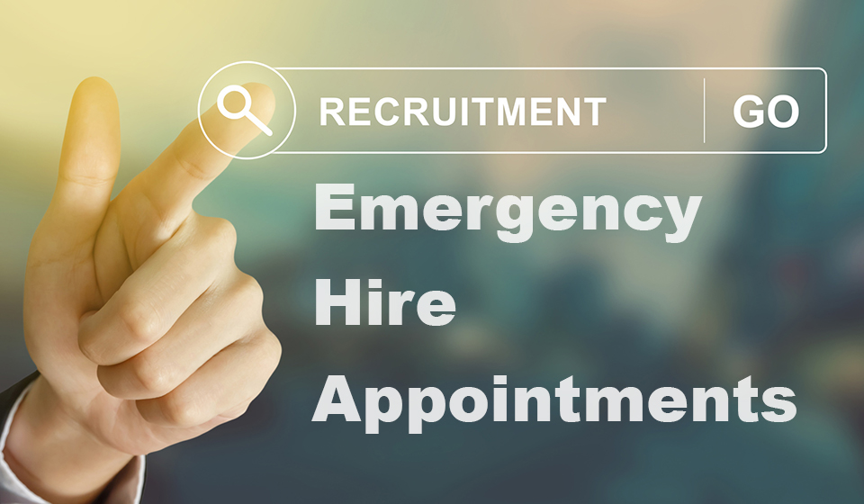 Emergency Hire Appointments